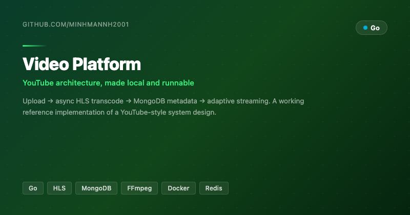 Video Platform System Design